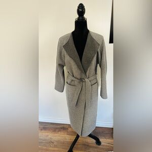 Seville Row Wrap Coat